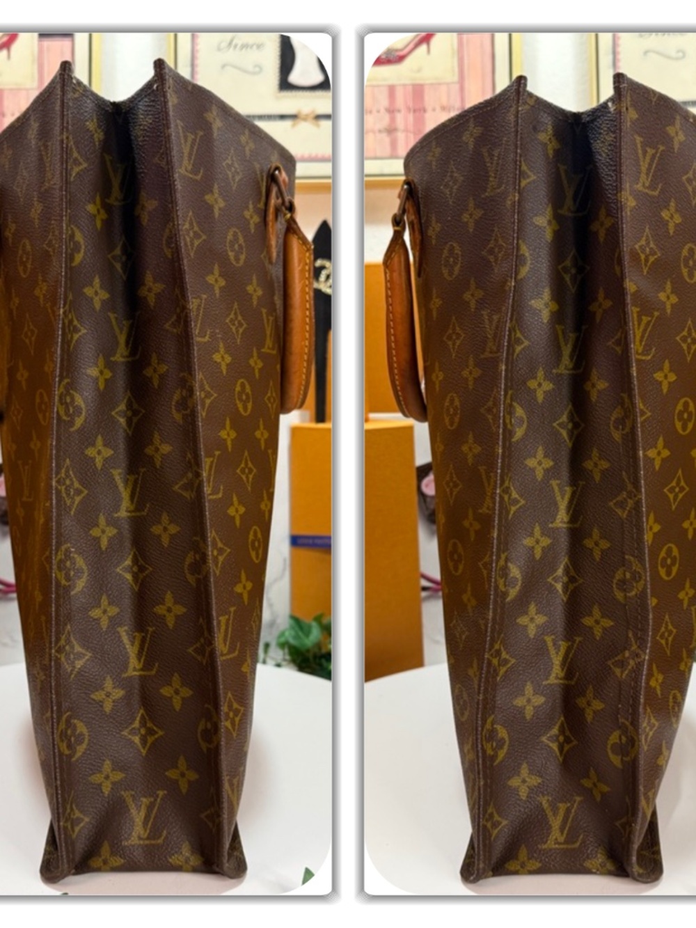 CHIC LOUIS VUITTON MONOGRAM GM TOTE! - Picture 6 of 17